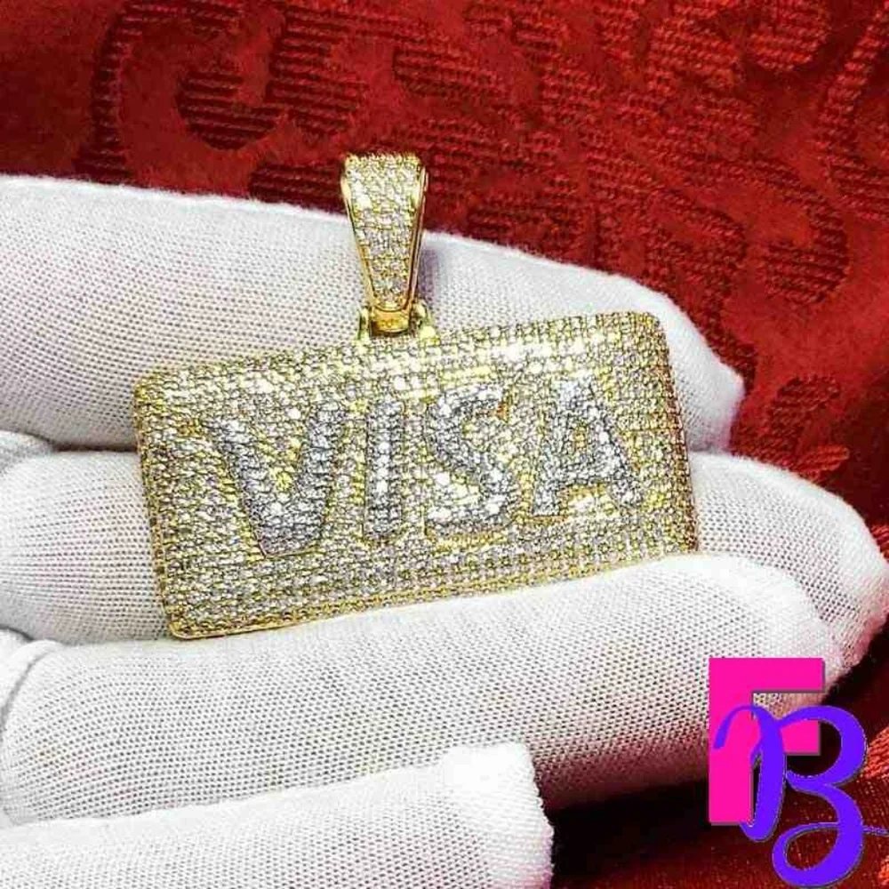 Gold Visa Pendant